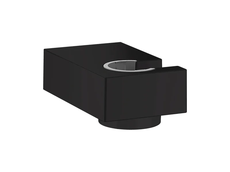 Support pommeau de douche HANSGROHE Porter E noir mat