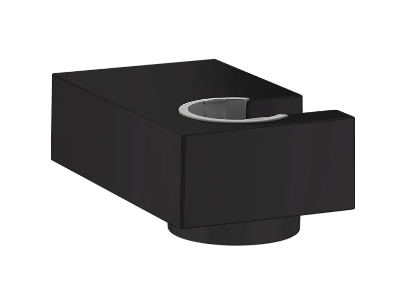 Support pommeau de douche HANSGROHE Porter E noir mat