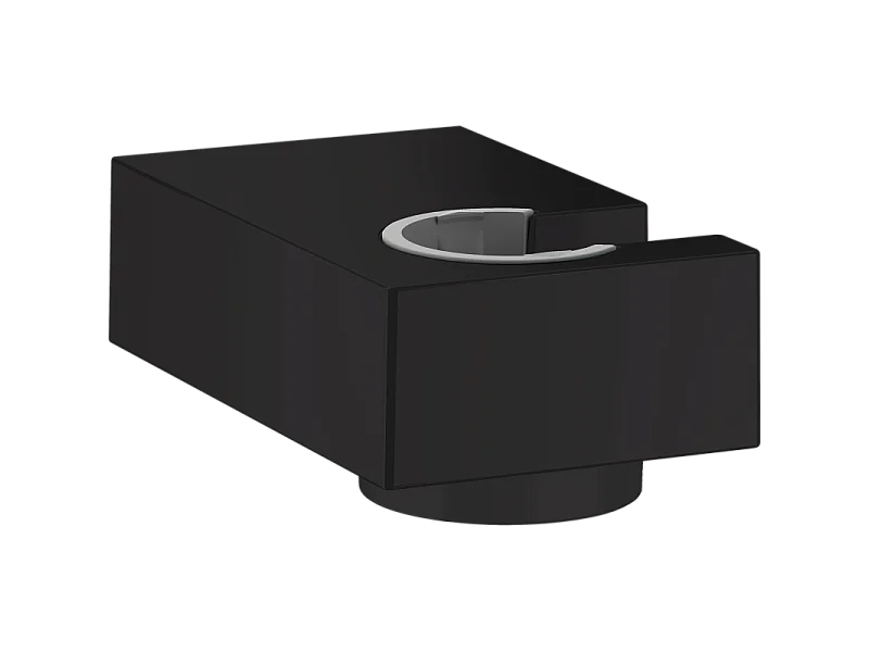 HANSGROHE Porter E soporte para cabezal de ducha negro mate