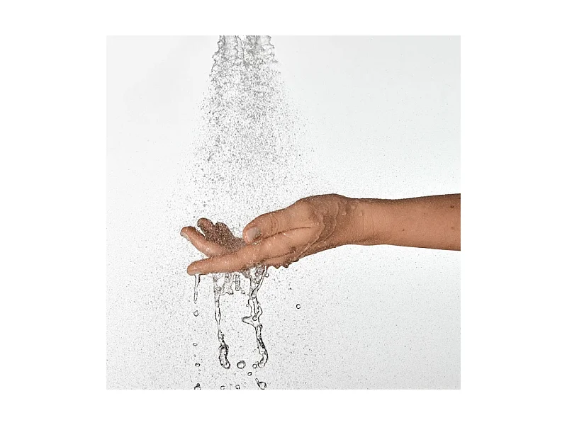 Pommeau de douche DURAVIT 3 jets type massage  flexible et barre chromé