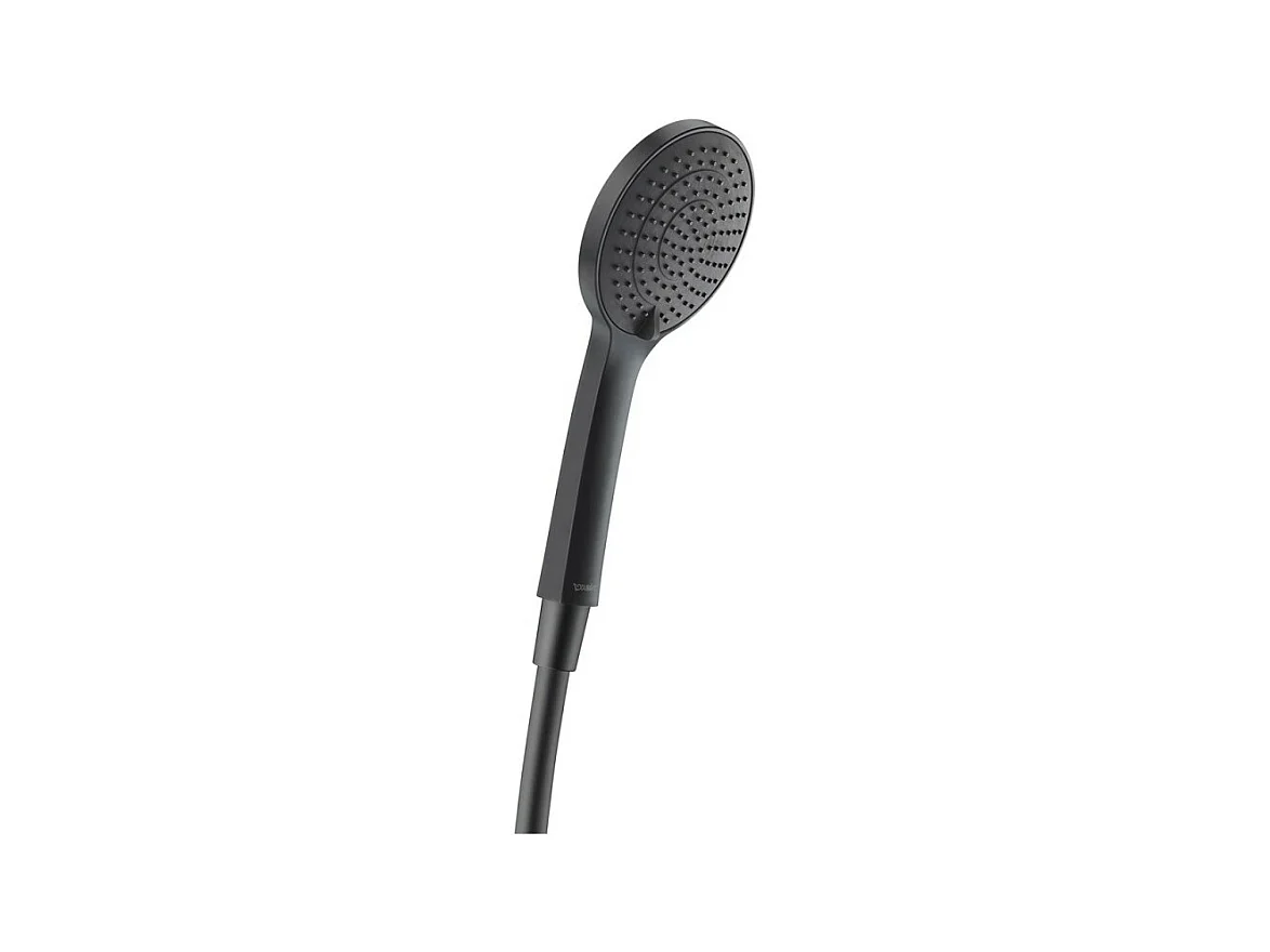 Pommeau de douche DURAVIT Universal MinusFlow 11 cm 3 jets noir mat