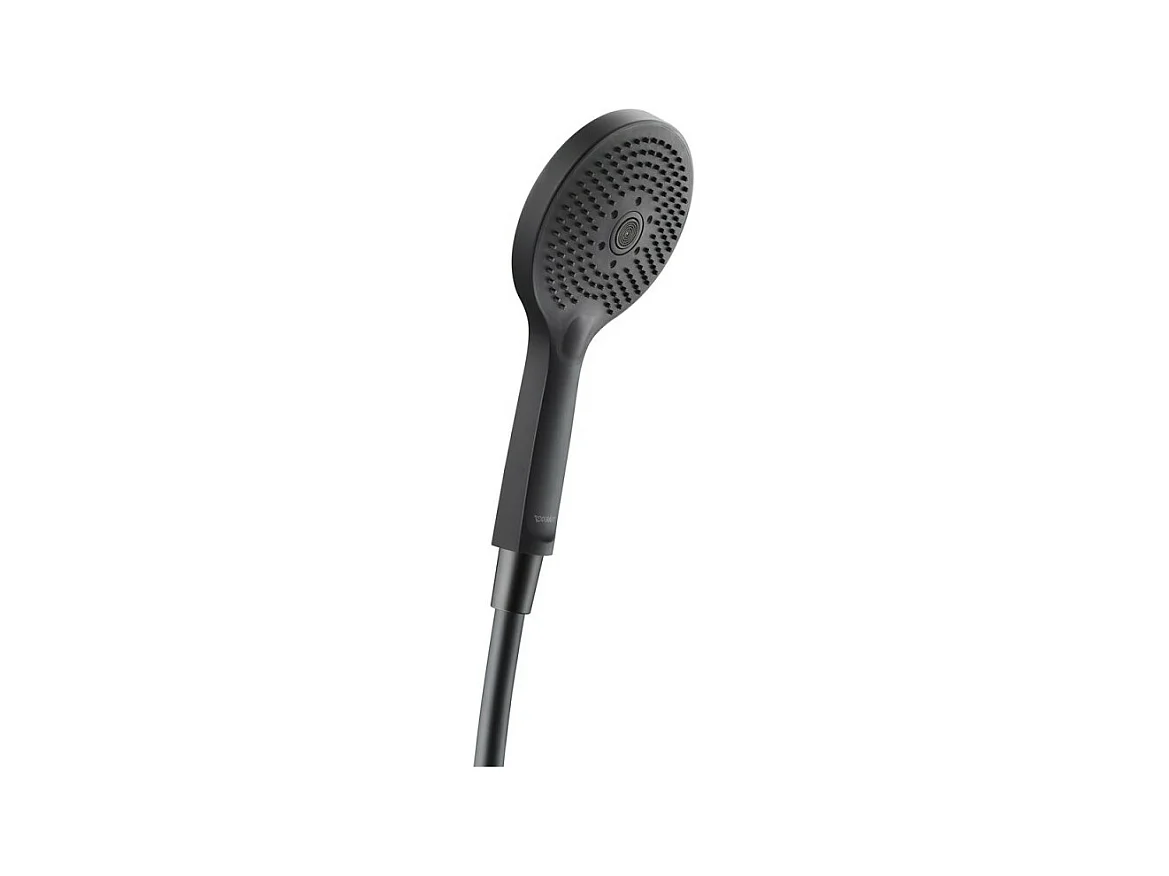 Pommeau de douche DURAVIT Universal 12 cm 3 jets noir mat