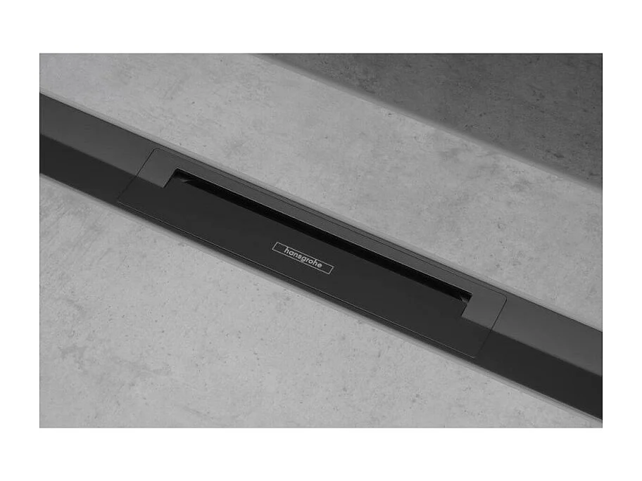 Caniveau de douche découpable 90 cm HANSGROHE RainDrain Flex montage libre chromé