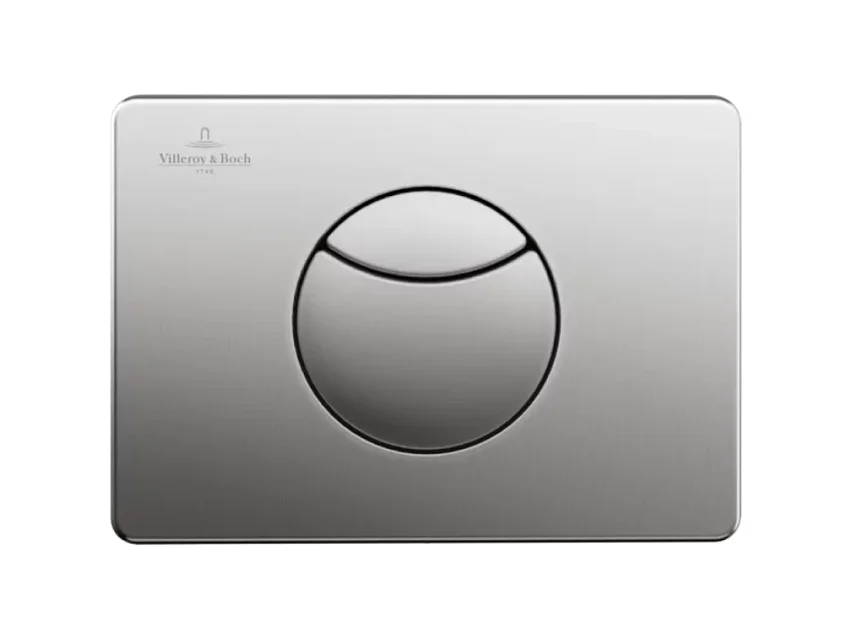 Plaque de déclenchement WC VILLEROY ET BOCH ViConnect 100M Acier