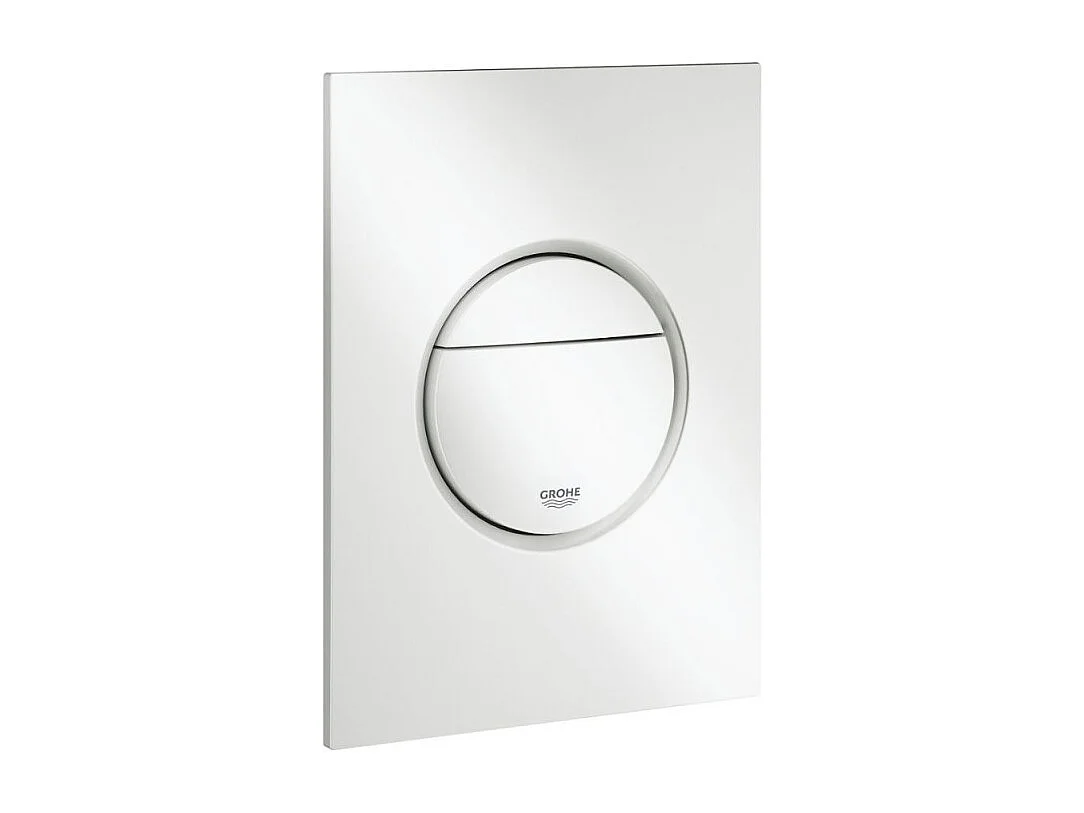 Placa de control GROHE Nova Cosmopolitan vertical alpino blanco