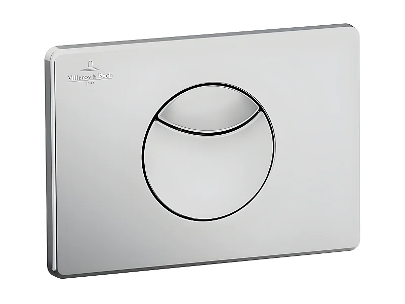 Placa de accionamiento para WC VILLEROY ET BOCH ViConnect 100S cromo mate
