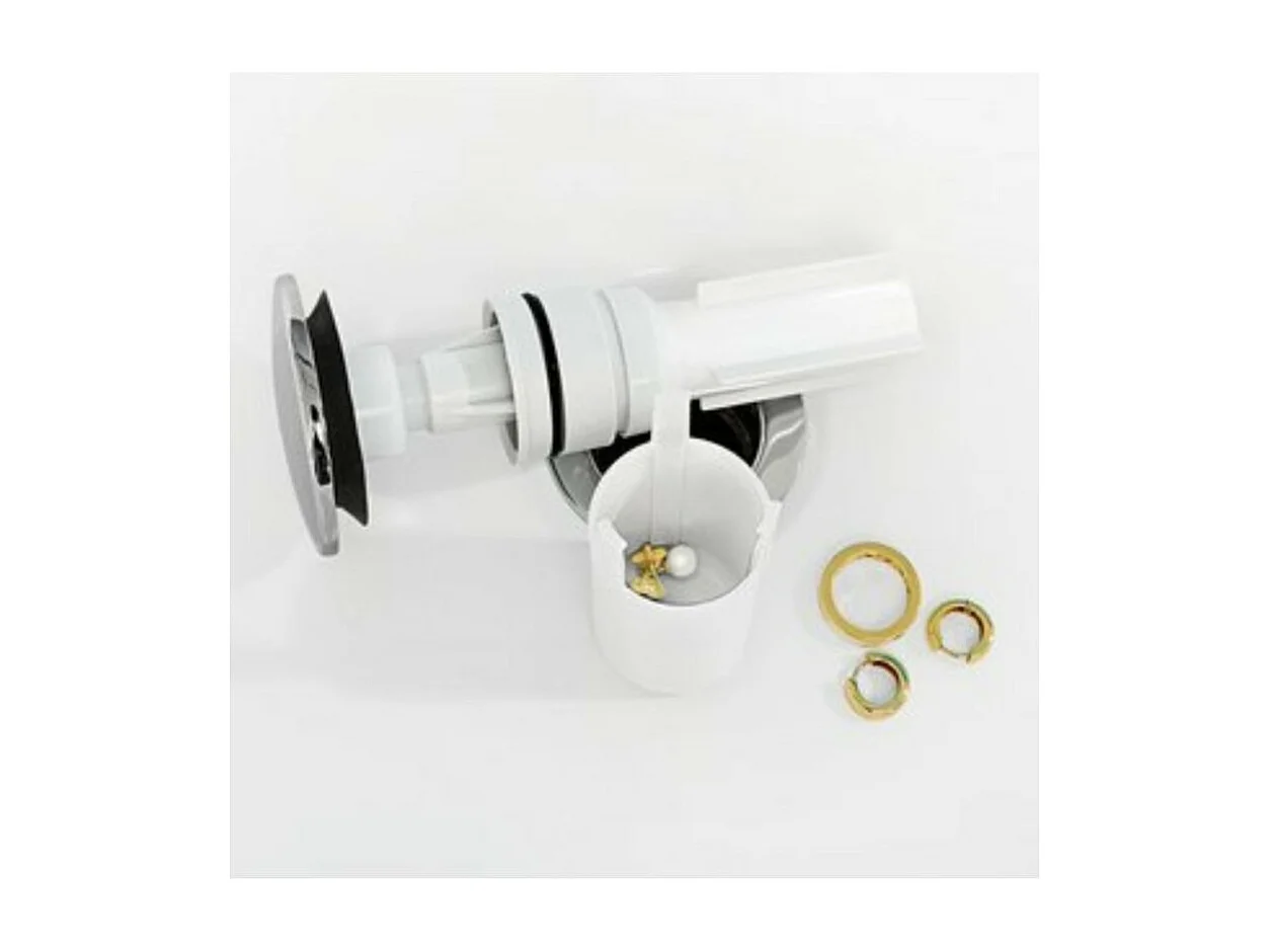 Siphon 110 x 250 x 65 mm VILEROY ET BOCH  pour vasques et lavabos Easy Access