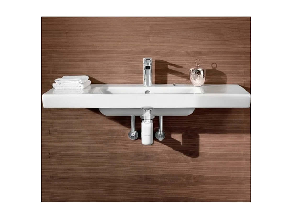 Siphon 110 x 250 x 65 mm VILEROY ET BOCH  pour vasques et lavabos Easy Access