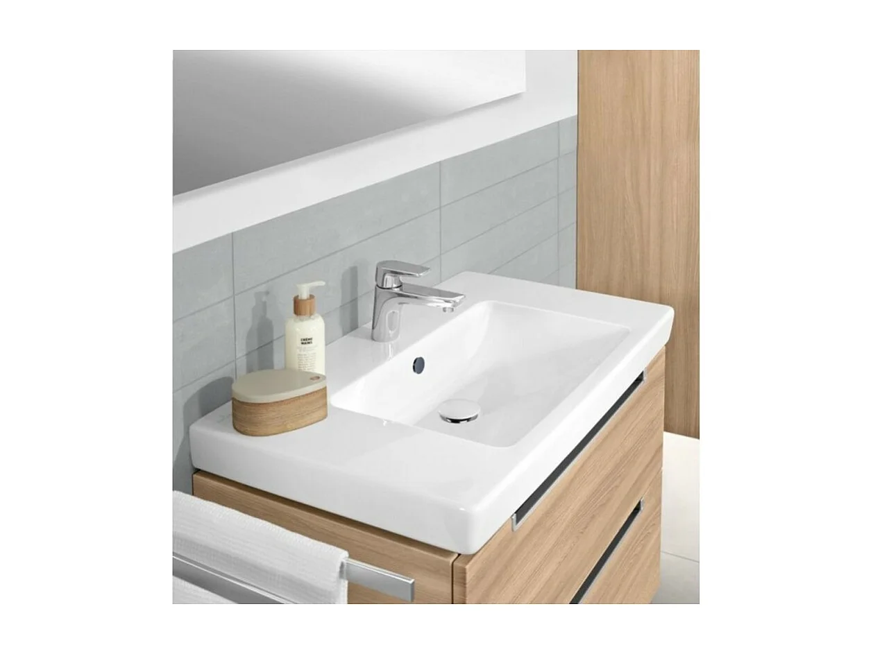 Bonde clic clac VILLEROY ET BOCH pour vasque Loop and Friends 7,2 x 7,2 x 10 cm