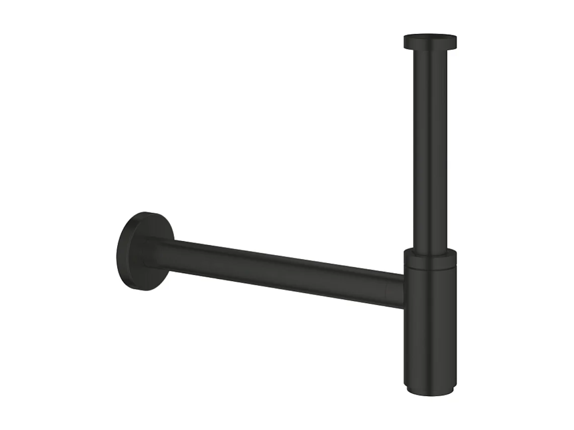 Siphon de lavabo GROHE noir mat