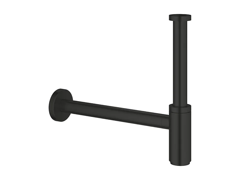 Siphon de lavabo GROHE noir mat