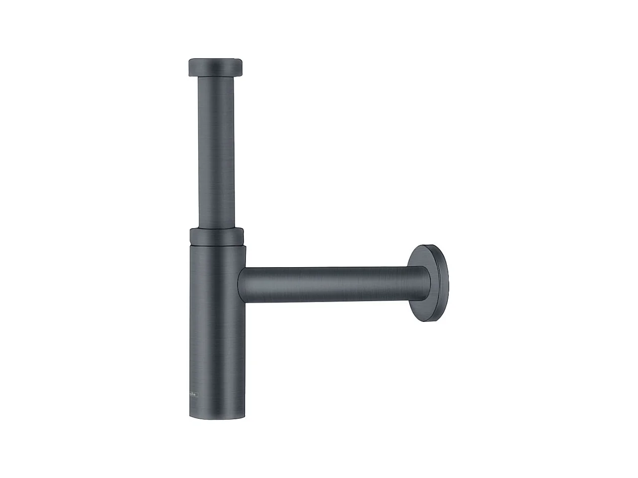 Siphon lavabo HANSGROHE Flowstar S noir chromé brossé