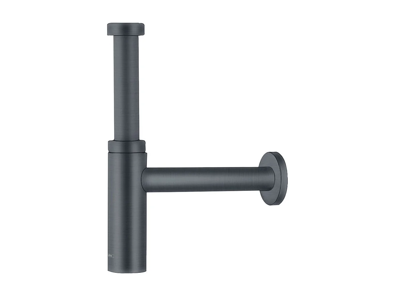 Siphon lavabo HANSGROHE Flowstar S noir chromé brossé