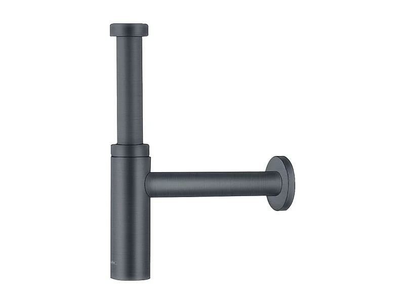 Siphon lavabo HANSGROHE Flowstar S noir chromé brossé