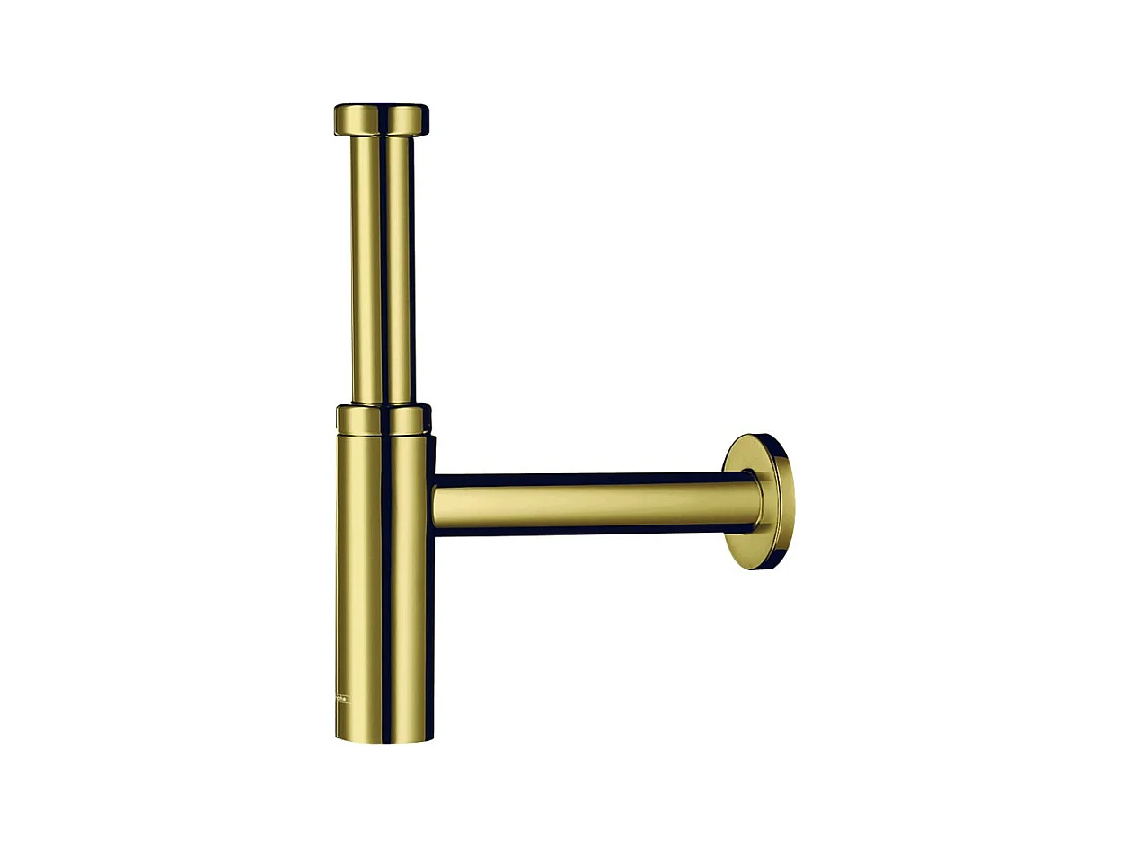 Siphon lavabo HANSGROHE Flowstar S aspect doré poli