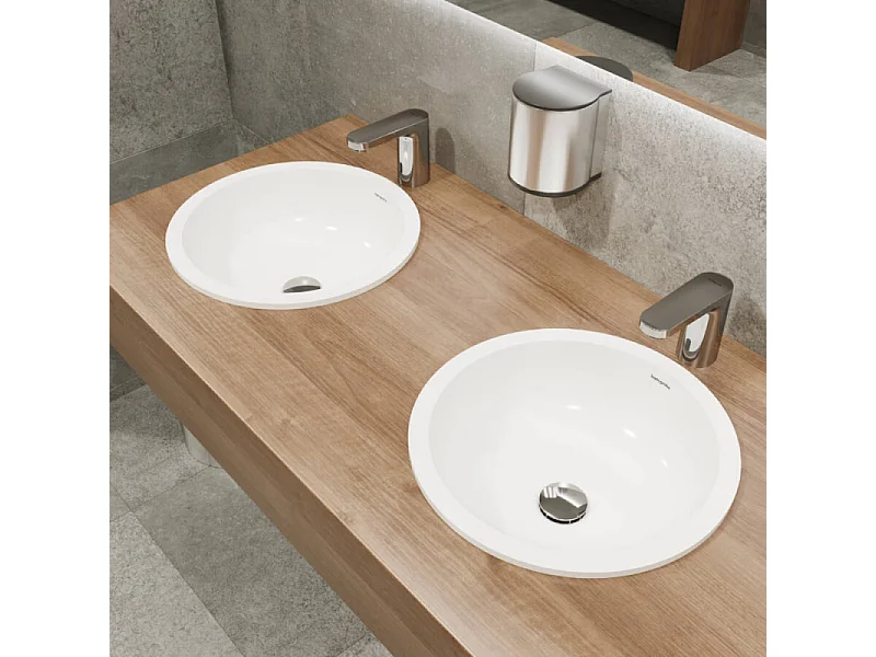 HANSGROHE desagüe de fregadero cromado de flujo libre