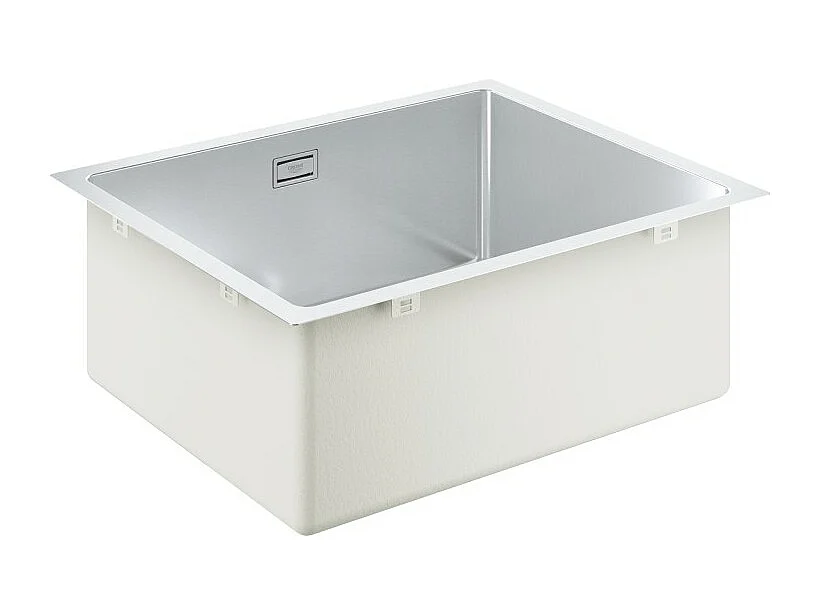 Evier à encastrer 1 bac GROHE K700U acier inoxydable Quickfix