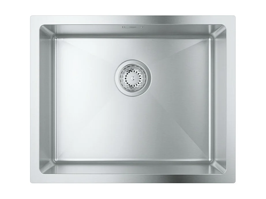 Evier à encastrer 1 bac GROHE K700U acier inoxydable Quickfix