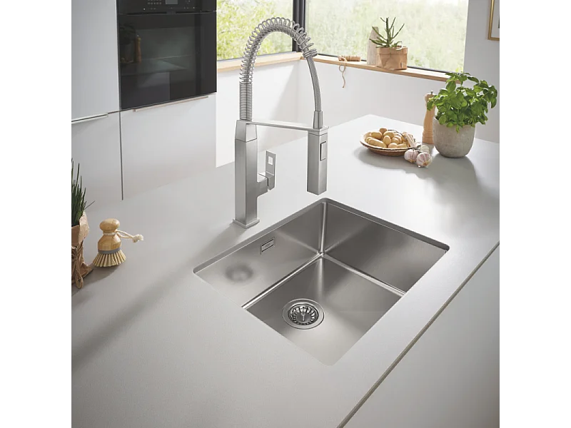 GROHE Fregadero de acero inoxidable 1 seno K700U