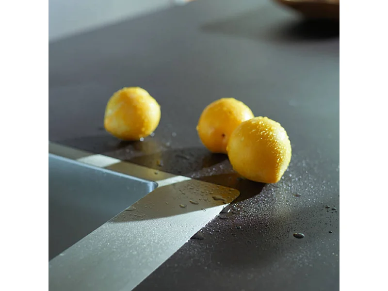 Evier à encastrer 2 bacs HANSGROHE S71 2 trous sans vidage inox