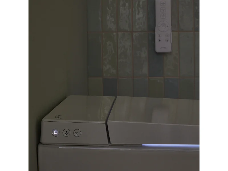 Bâti-support pour WC lavant JACOB DELAFON Seine avec plaque de commande