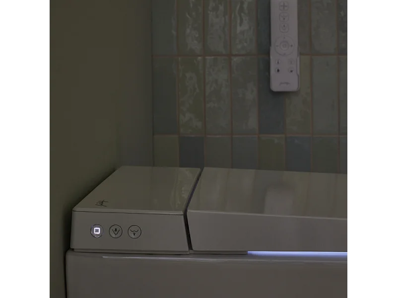 Bâti-support pour WC lavant JACOB DELAFON Seine avec plaque de commande