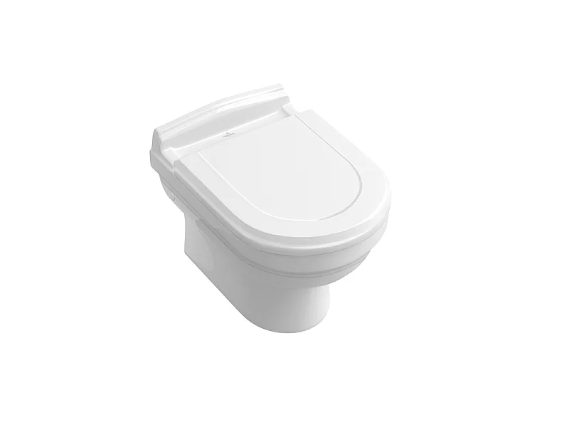 WC suspendu VILLEROY ET BOCH Hommage avec abattant