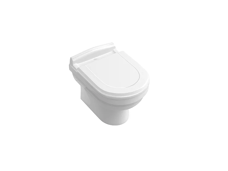 WC suspendu VILLEROY ET BOCH Hommage avec abattant