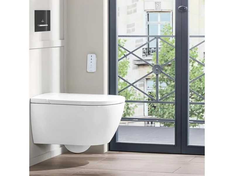 WC lavant sans bride VILLEROY ET BOCH Viclean-I100 avec abattant