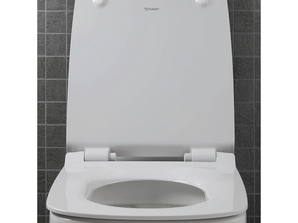 WC suspendu sans bride DURAVIT Durastyle avec abattant frein de chute