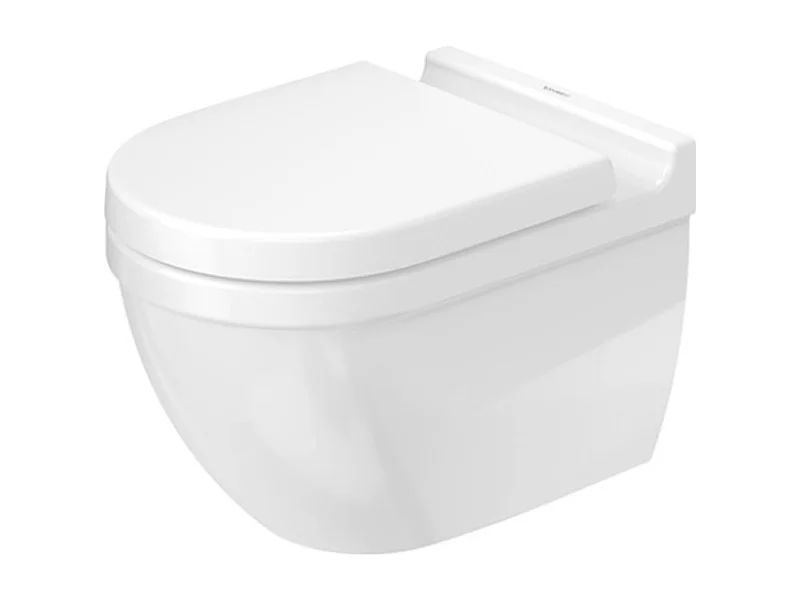 WC suspendu sans bride DURAVIT Strack 3 avec abattant frein de chute