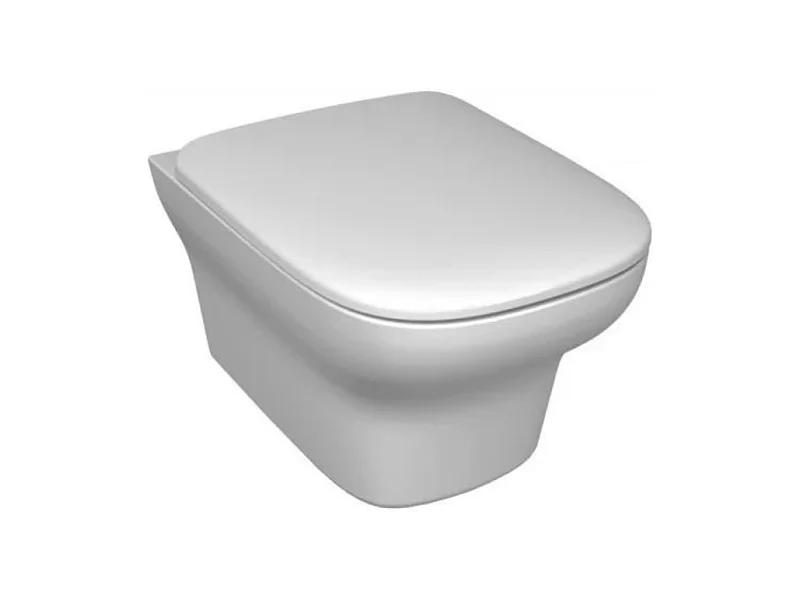 WC suspendu sans bride JACOB DELAFON Vox avec son abattant déclipsable à descente progressive