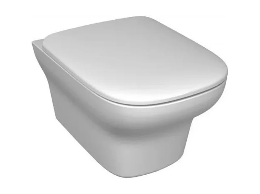 WC suspendu sans bride JACOB DELAFON Vox avec son abattant déclipsable à descente progressive