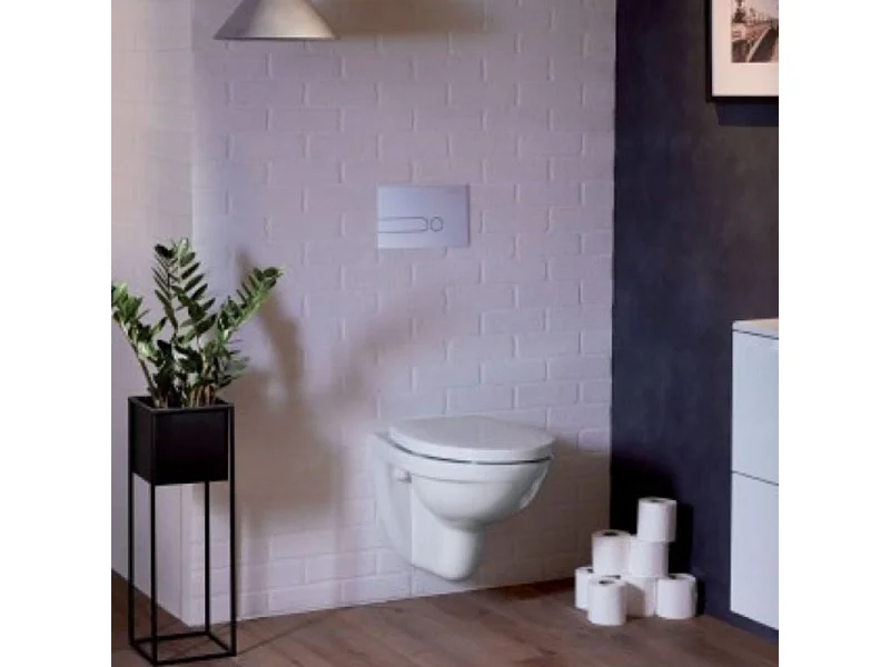 Cuvette WC suspendu sans bride JACOB DELAFON Patio avec abattant
