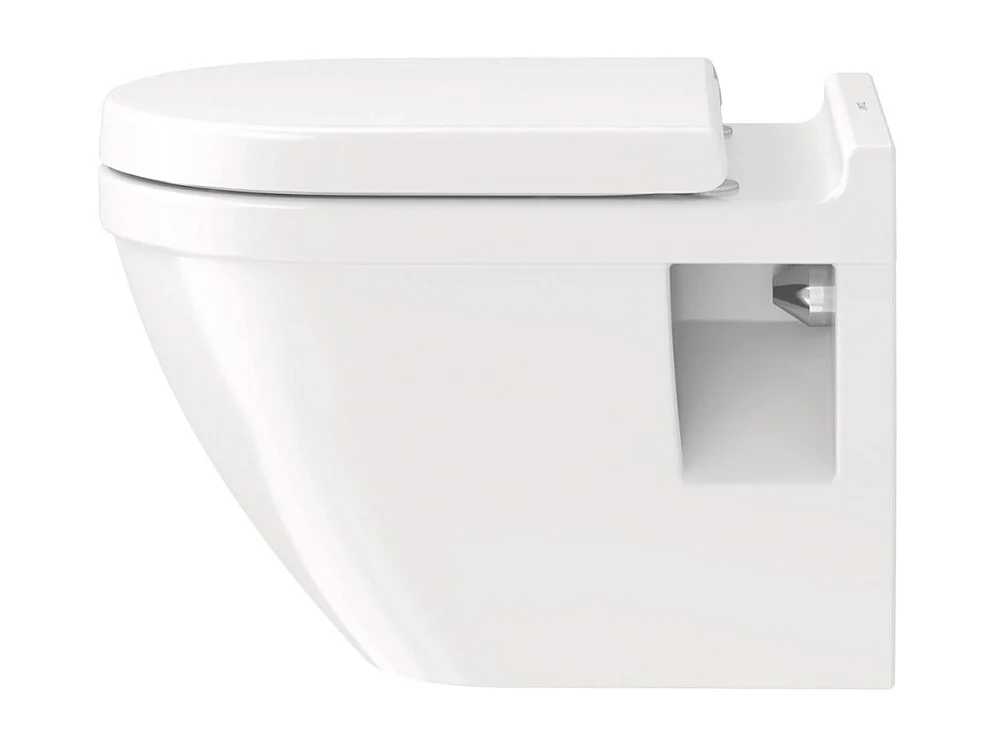 Cuvette WC suspendu DURAVIT Starck 3 avec abattant frein de chute déclipsable