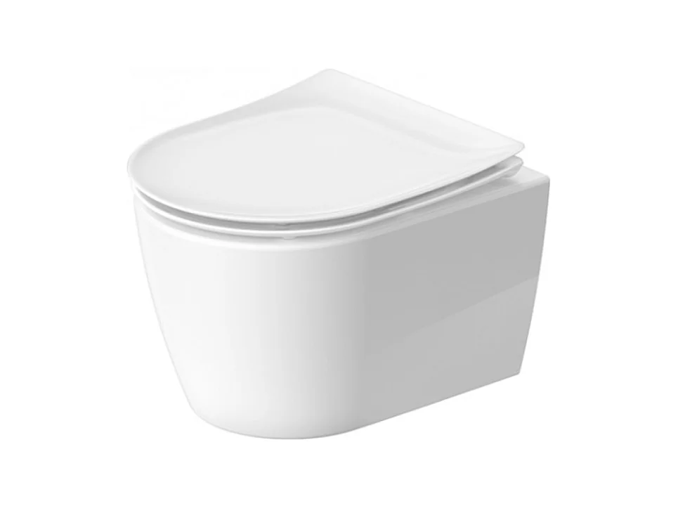 WC suspendu sans bride DURAVIT Soleil by Starck avec abattant frein de chute