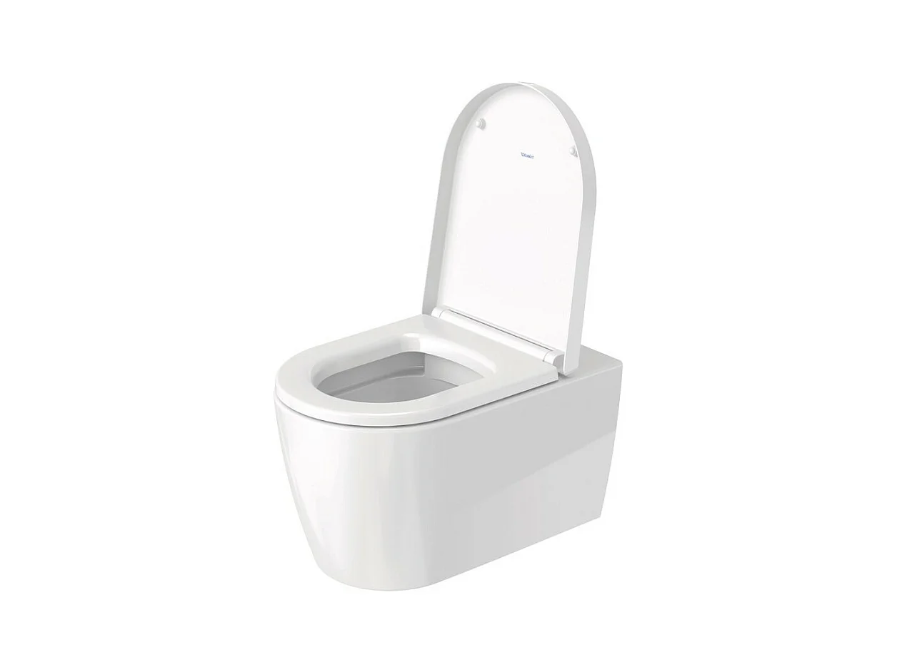WC suspendu sans bride DURAVIT Me by Starck avec abattant frein de chute