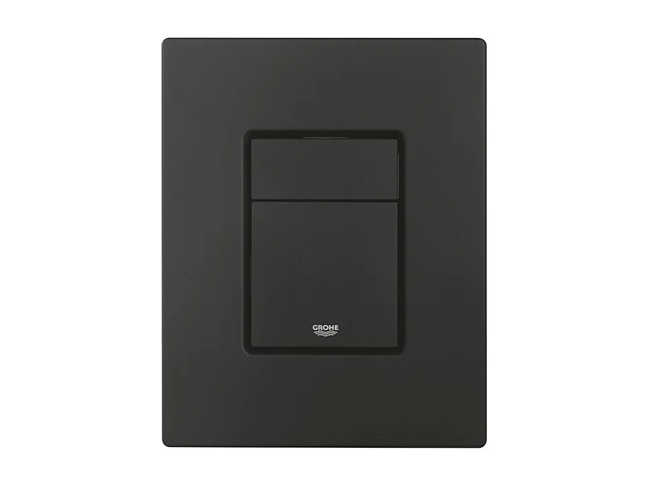 GROHE Even Placa de mando para inodoro negra