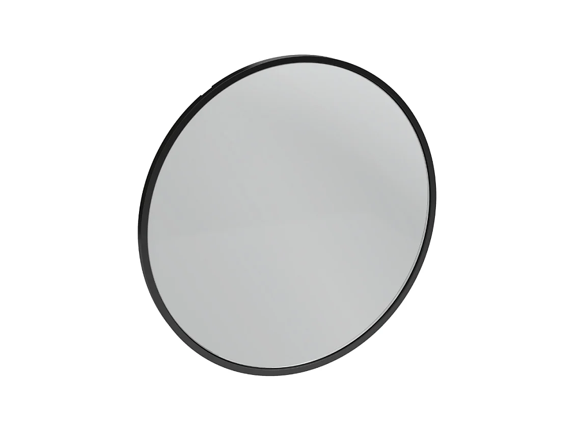 Miroir rond JACOB DELAFON Silhouette 90 cm noir satiné
