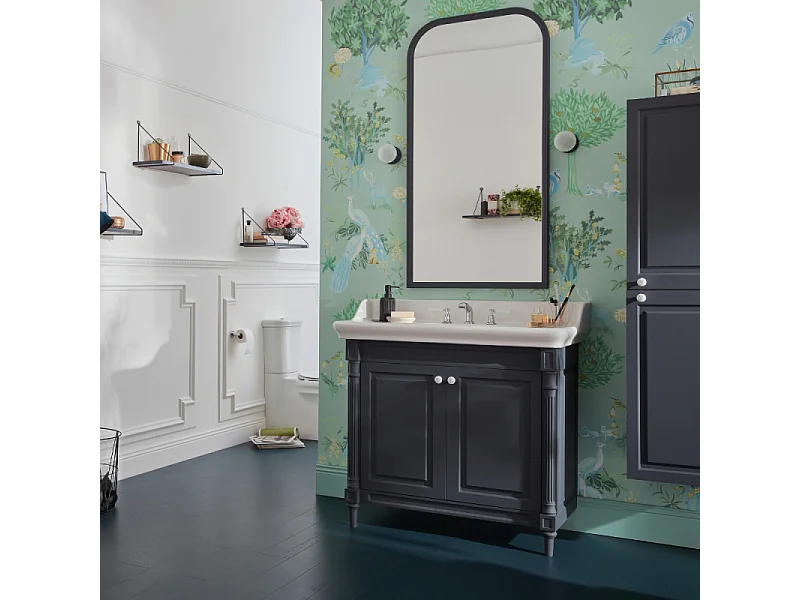 Miroir vertical salle de bain JACOB DELAFON Cléo 1889 Gris Intense