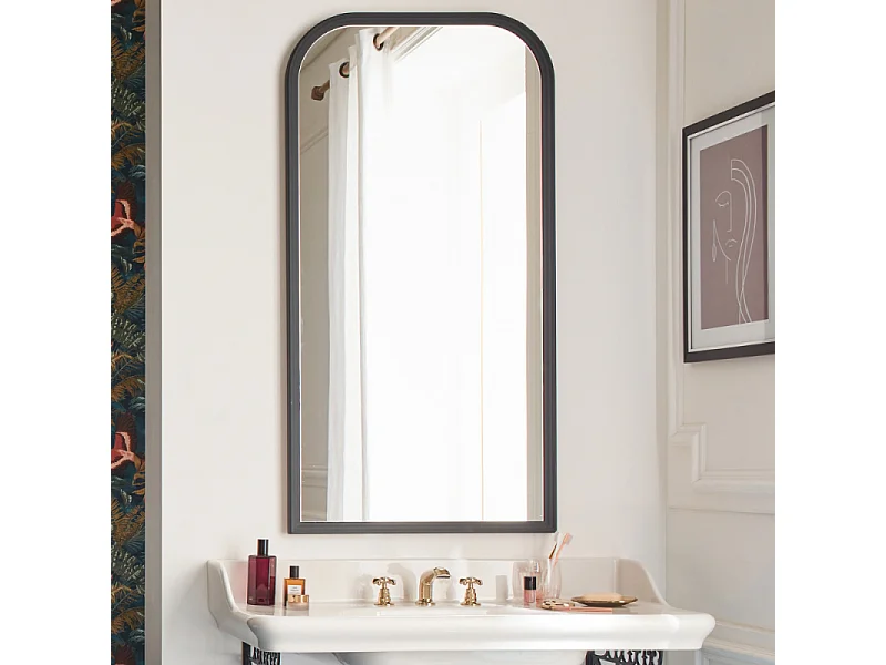 Miroir vertical salle de bain JACOB DELAFON Cléo 1889 Gris Intense