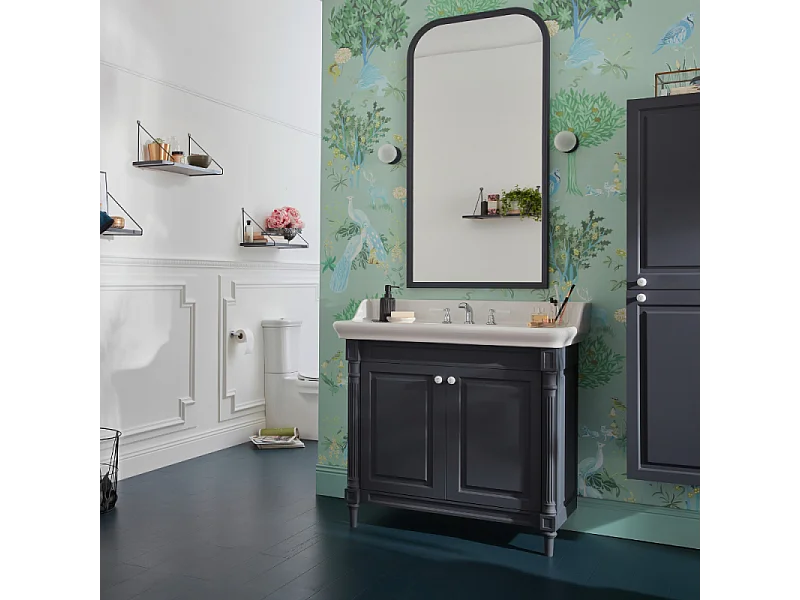 Miroir vertical salle de bain JACOB DELAFON Cléo 1889 Gris Intense