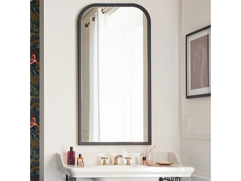 Miroir vertical salle de bain JACOB DELAFON Cléo 1889 Gris Intense