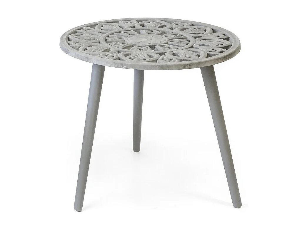 Tavola set di 2 grigia 35,5x48x48/45,5x48x48 cm