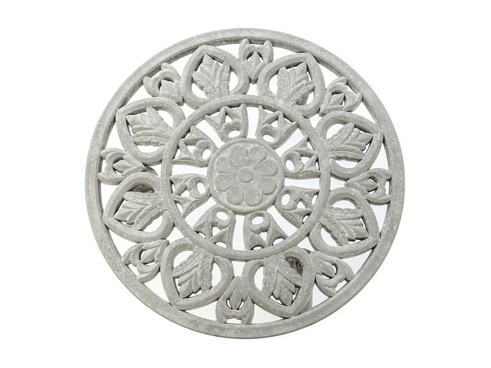 Tavola set di 2 grigia 35,5x48x48/45,5x48x48 cm