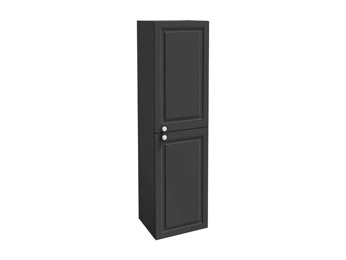 Colonne de salle de bain JACOB DELAFON Cléo1889 Gris intense installation à droite