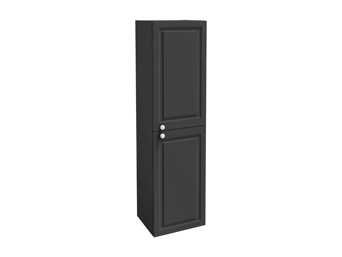 Colonne de salle de bain JACOB DELAFON Cléo1889 Gris intense installation à droite