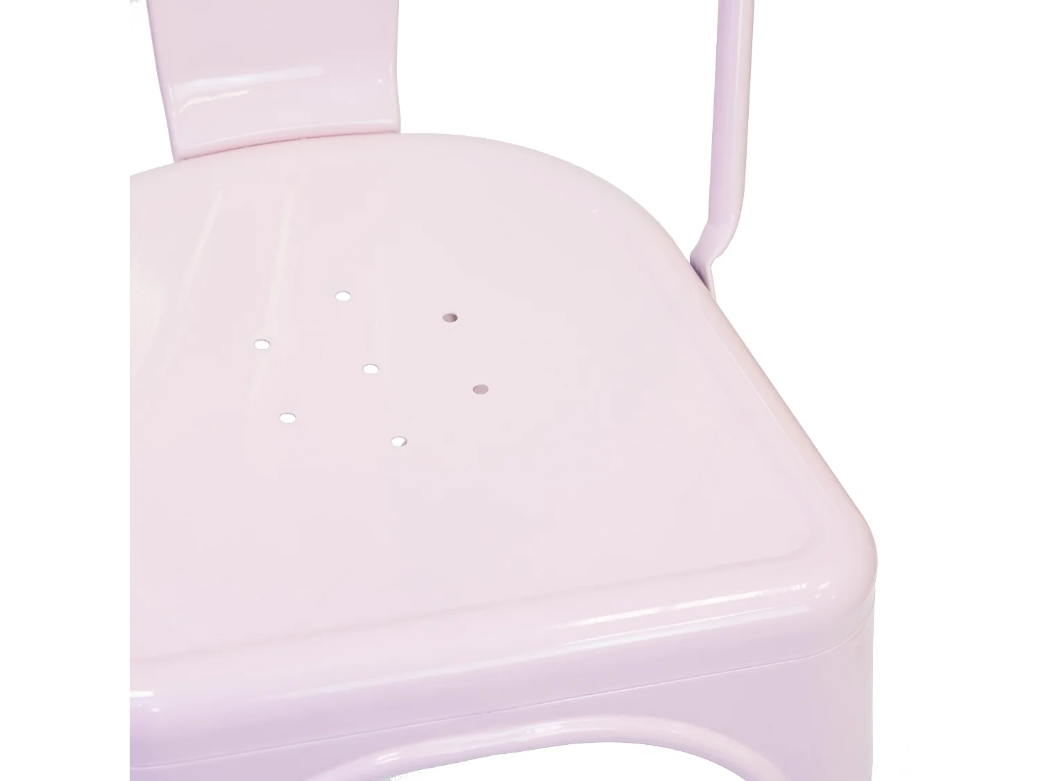 Pack de 4 sillas Linx rosa claro