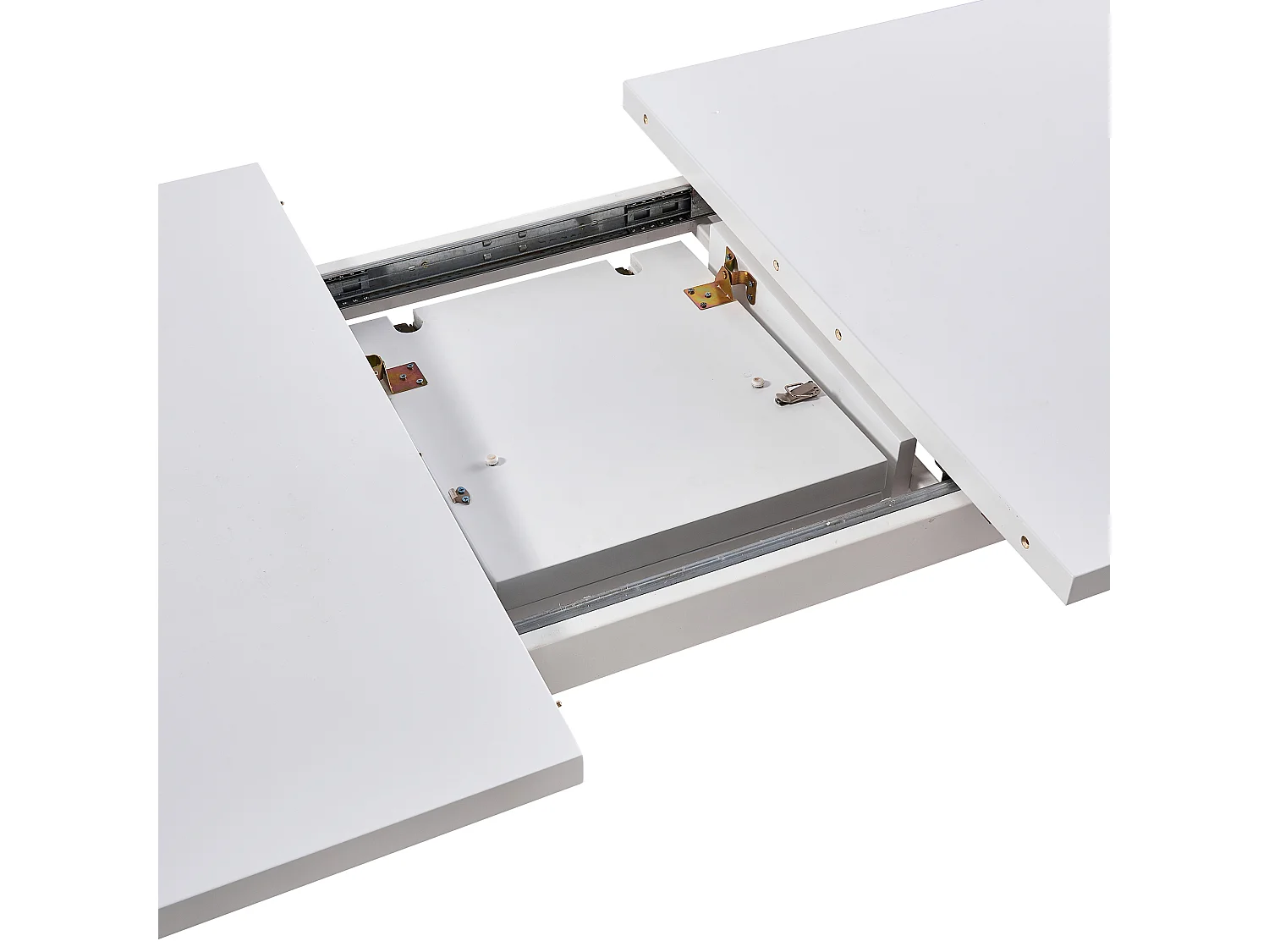Mesa extensible nordic en blanco