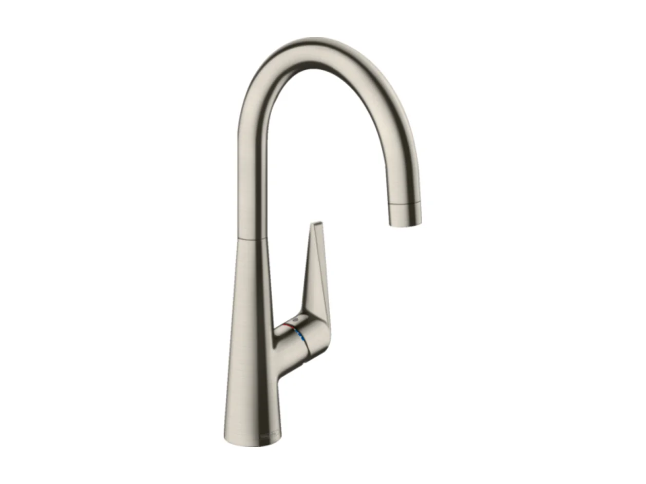 Robinet de cuisine HANSGROHE Talis M51 260 aspect acier inox